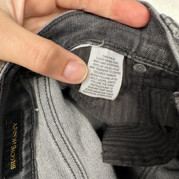 Lucky Brand Women's Size 26 Brooke Skinny Jeans Denim - Picture 7 of 8